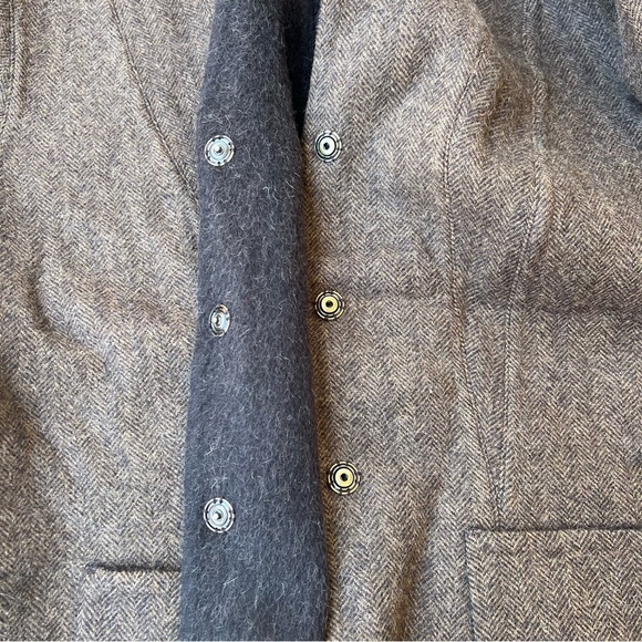 Peruvian Connection Alpaca Blazer Women Size 12 - Picture 4 of 11